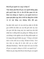 Bản đồ gen người: kỳ vọng và thực tế docx