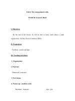 Unit 6: The young pioneers club.Period 36: Lesson 4: Read pot