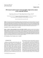 Báo cáo lâm nghiệp: 