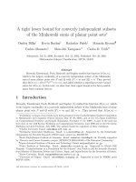 Báo cáo toán học: 