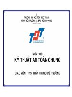BÀI GIẢNG: KỸ THUẬT AN TOÀN CHUNG pot