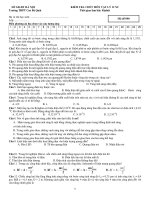 KIỂM TRA 1TIẾT MÔN VẬT LÝ 12 NC pps