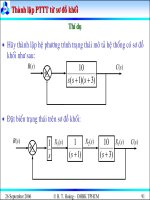 Bài giảng lý thuyết điều khiển tự động - Mô hình toán học, hệ thống điều khiển liên tục part 10 ppt