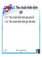 Tiêu chuẩn thẩm định giá pps