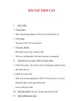 Giáo án Toán 12 ban cơ bản : Tên bài dạy : BÀI TẬP TIỆM CẬN docx