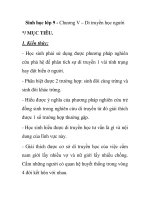 Sinh học lớp 9 - Chương V – Di truyền học người pps