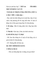 Giáo án sinh học lớp 7 - TIẾT 64: MỘT SỐ ĐỘNG VẬT CÓ TÌM HIỂU TẦM QUAN TRỌNG Ở ĐỊA PHƯƠNG (TIẾT 1) pot