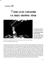 Vật lí đại cương các nguyên lí và ứng dụng - Tập 2 Điện từ, dao động và sóng - Chương 16 potx