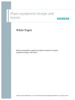 Plant equipment design and layout White Paper phần 1 ppsx