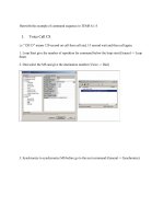 Trình tự câu lệnh_Command Sequence Configuration doc