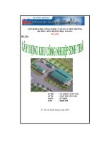 Xây dựng khu công nghiệp sinh thái