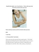 Sáng kiến kinh nghiệm y học cổ truyền đại học – Viêm teo niêm mạc dạ dày mạn tính hay thoái hoá niêm mạc dạ dàyiêm teo niêm mạc dạ dày pptx