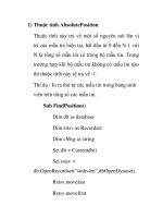 Thuộc tính AbsolutePosition ppsx