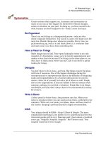 10 ESSENTIAL KEYS TO PERSONAL EFFECTIVENESS phần 2 doc