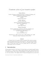 Báo cáo toán học: 