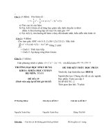 Đề thi học phần toán cao cấp 3 - 12 pps