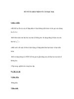 SỐ VÔ TỈ. KHÁI NIỆM VỀ CĂN BẬC HAI docx