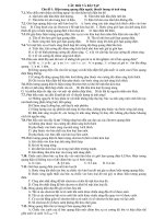 CÂU HỎI VÀ BÀI TẬP pptx