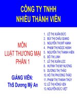 Luật thương mại phần 1 doc