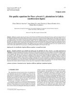 Báo cáo lâm nghiệp: 