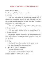 Giáo án Lịch Sử lớp 10: QUỐC TẾ THỨ NHẤT VÀ CÔNG XÃ PA RI 1871 potx