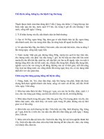 Chế độ ăn uống, kiêng kỵ cho bệnh Ung thư họng pptx