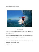 Present Simple and Present Continuous pot