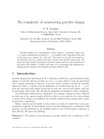 Báo cáo toán học: 