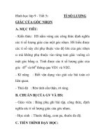 Hình học lớp 9 - Tiết 5: TỈ SỐ LƯỢNGGIÁC CỦA GÓC NHỌN pot