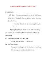 Giáo án Sinh Học lớp 12 Ban Tự Nhiên: CÁC ĐẶC TRƯNG CƠ BẢN CỦA QUẦN THỂ. pps