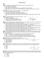 Đề thi thử vật lý HK II Đề 2 pdf
