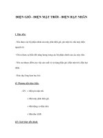 ĐIỆN GIÓ - ĐIỆN MẶT TRỜI - ĐIỆN HẠT NHÂN pps