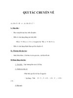 QUI TẮC CHUYỂN VẾ doc