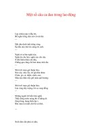 CA DAO TỤC NGỮ TRONG HOẠT ĐỘNG LAO ĐỘNG - 1 pot