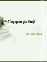 Cấu trúc dữ liệu - Phần 1 pptx