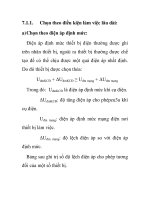 Chọn theo điều kiện làm việc lâu dà doc