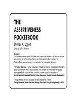 THE ASSERTIVENESS POCKET BOOK phần 1 pot