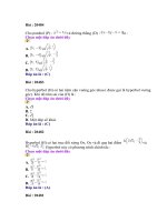 Một số bài toán 12 - phần 11 doc