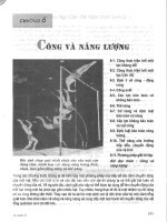 Vật lí đại cương các nguyên lí và ứng dụng - Tập 1 Cơ học và nhiệt học - Chương 6 ppt