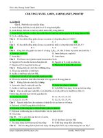 hóa học lớp 12 - Amin, aminoaxit, protein pot