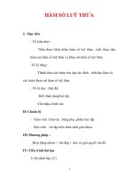 Giáo án Toán 12 ban cơ bản : Tên bài dạy : HÀM SỐ LUỸ THỪA docx