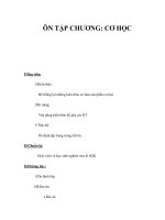 ÔN TẬP CHƯƠNG: CƠ HỌC ppsx