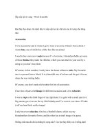 Sắp xếp lại từ vựng - Word Scramble pdf