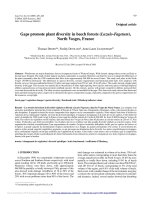 Báo cáo lâm nghiệp: 