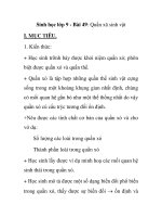 Sinh học lớp 9 - Bài 49: Quần xã sinh vật ppsx