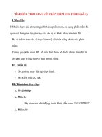 Giáo án Tin Học lớp 8 Ban Tự Nhiên: TÌM HIỂU THỜI GIAN VỚI PHẦN MỀM SUN TIMES (tiết 2) pdf