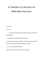 TỪ TRƯỜNG CỦA ỐNG DÂY CÓ DÒNG ĐIỆN CHẠY QUA ppsx