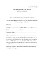 MẪU TỜ KHAI HƯỞNG CHẾ ĐỘ TRỢ CẤP KHÓ KHĂN ĐỘT XUẤT pot