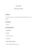 Unit 4: Our past.Period 24: Lesson 4: Read pptx