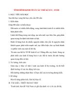 Giáo án Lịch Sử lớp 10: TÌNH HÌNH KINH TẾ Ở CÁC THẾ KỈ XVI - XVIII potx